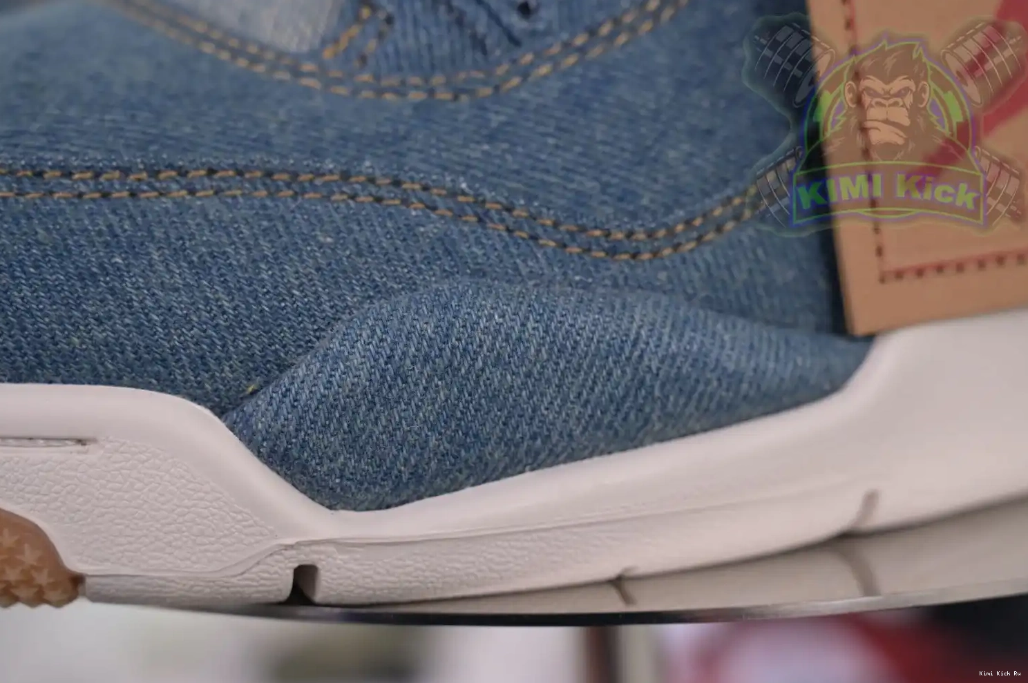 Jordan Air Kimikick Jordan 4 levis denim retro 0725